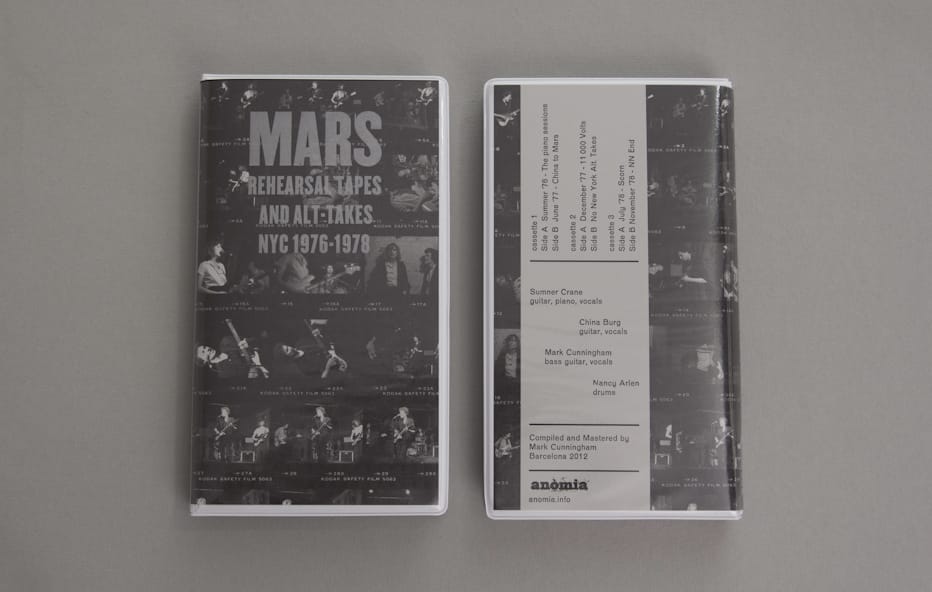 Mars – Rehearsal Tapes and Alt-Takes NYC 1976-1978