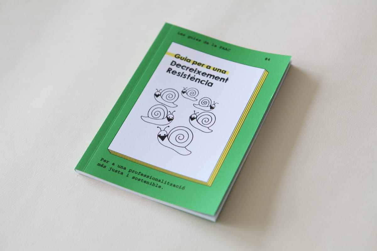 Resistance for Artists Guide PAAC — Pamphlet